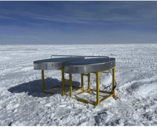 Probing the radio sky from Antarctica